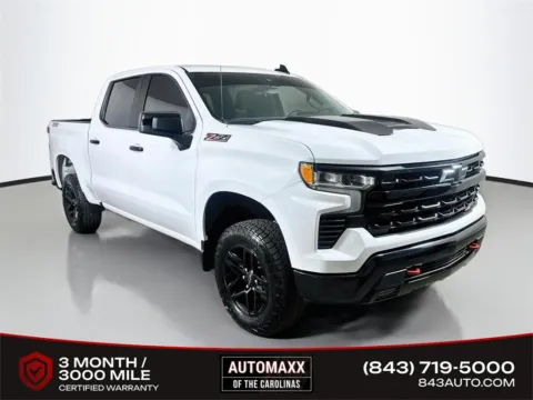 White 2024 Chevrolet Silverado 1500 LT Trail Boss for sale in Summerville, SC