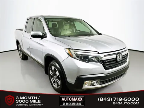 Silver 2017 Honda Ridgeline RTL-E for sale in Summerville, SC