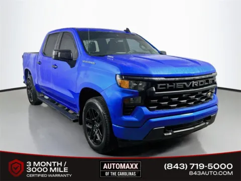 Blue 2026 Chevrolet Silverado 1500 Custom for sale in Summerville, SC