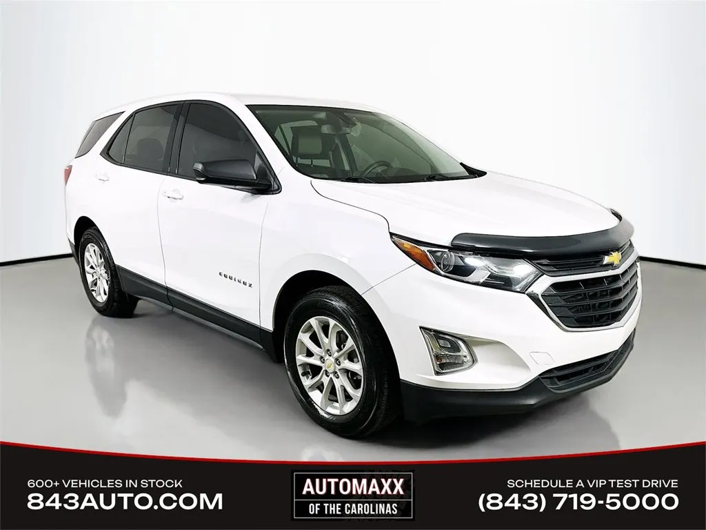 White 2019 Chevrolet Equinox LS for sale in Summerville, SC