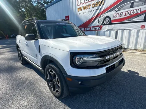 White 2022 Ford Bronco Sport Outer Banks for sale in Summerville, SC
