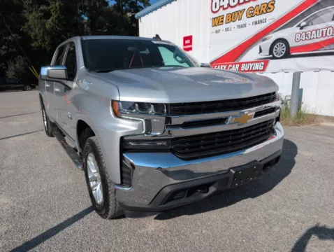 Silver 2022 Chevrolet Silverado 1500 LTD LT for sale in Summerville, SC