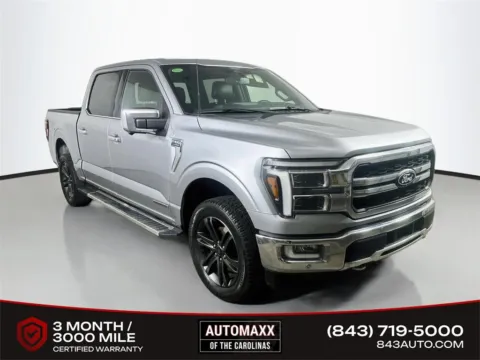 Silver 2024 Ford F-150 Lariat for sale in Summerville, SC