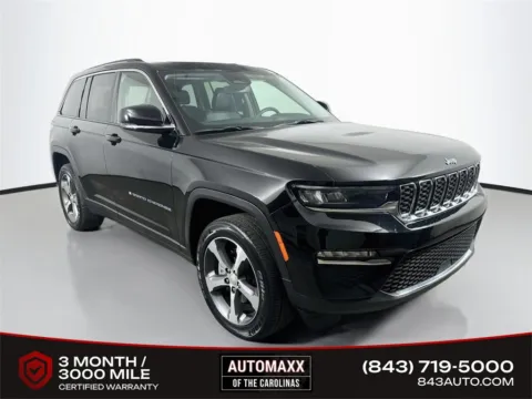 Black 2023 Jeep Grand Cherokee 4xe for sale in Summerville, SC