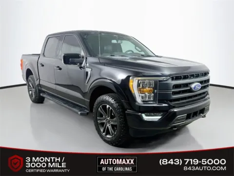 Black 2021 Ford F-150 Lariat for sale in Summerville, SC