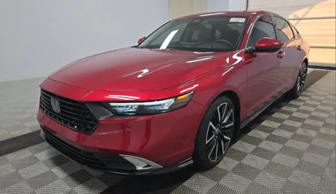 Red 2024 Honda Accord Hybrid Touring for sale in Summerville, SC