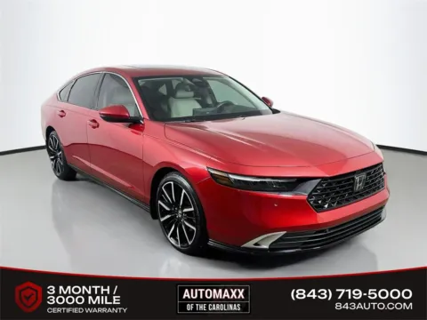 Red 2024 Honda Accord Hybrid Touring for sale in Summerville, SC