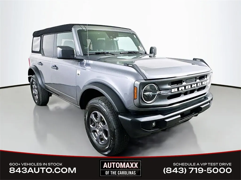 Gray 2023 Ford Bronco Big Bend for sale in Summerville, SC