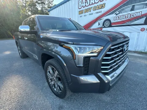 Gray 2023 Toyota Tundra Hybrid Capstone for sale in Summerville, SC
