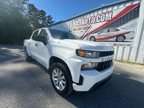 White 2020 Chevrolet Silverado 1500 Custom for sale in Summerville, SC