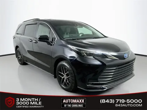 Black 2025 Toyota Sienna XLE for sale in Summerville, SC