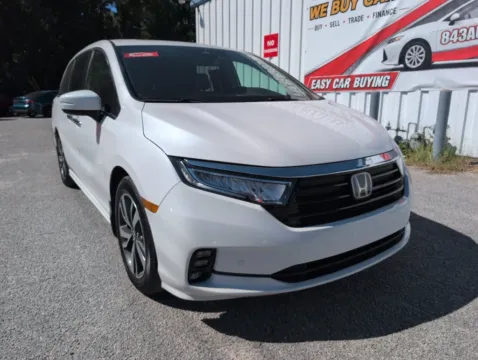 White 2024 Honda Odyssey Touring for sale in Summerville, SC