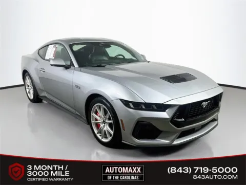 Silver 2024 Ford Mustang GT Premium for sale in Summerville, SC