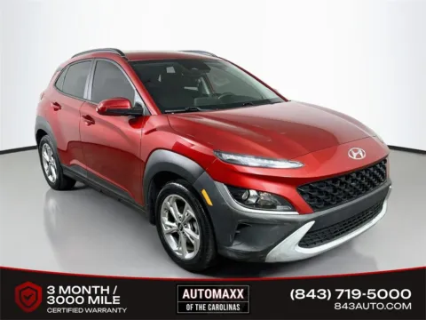 Red 2022 Hyundai Kona SEL for sale in Summerville, SC