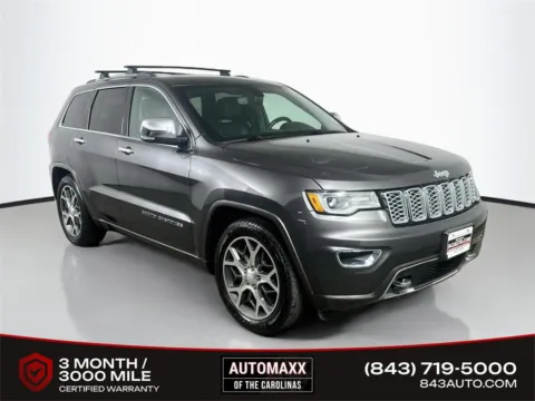 Gray 2019 Jeep Grand Cherokee Overland for sale in Summerville, SC