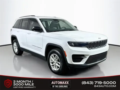 White 2023 Jeep Grand Cherokee Laredo for sale in Summerville, SC