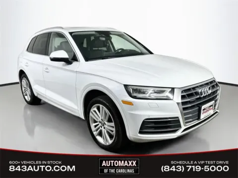 White 2019 Audi Q5 2.0T Premium Plus for sale in Summerville, SC