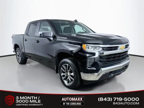 Black 2025 Chevrolet Silverado 1500 LT for sale in Summerville, SC