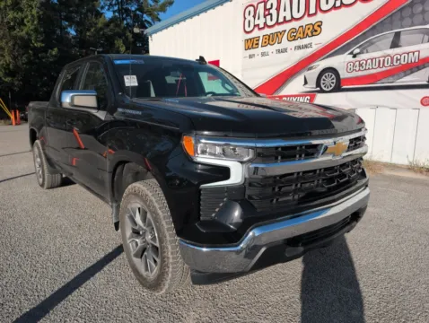Black 2025 Chevrolet Silverado 1500 LT for sale in Summerville, SC