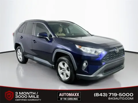 Blue 2021 Toyota RAV4 XLE for sale in Summerville, SC