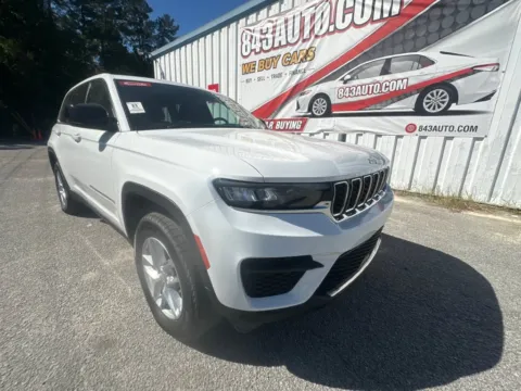 White 2023 Jeep Grand Cherokee Laredo for sale in Summerville, SC