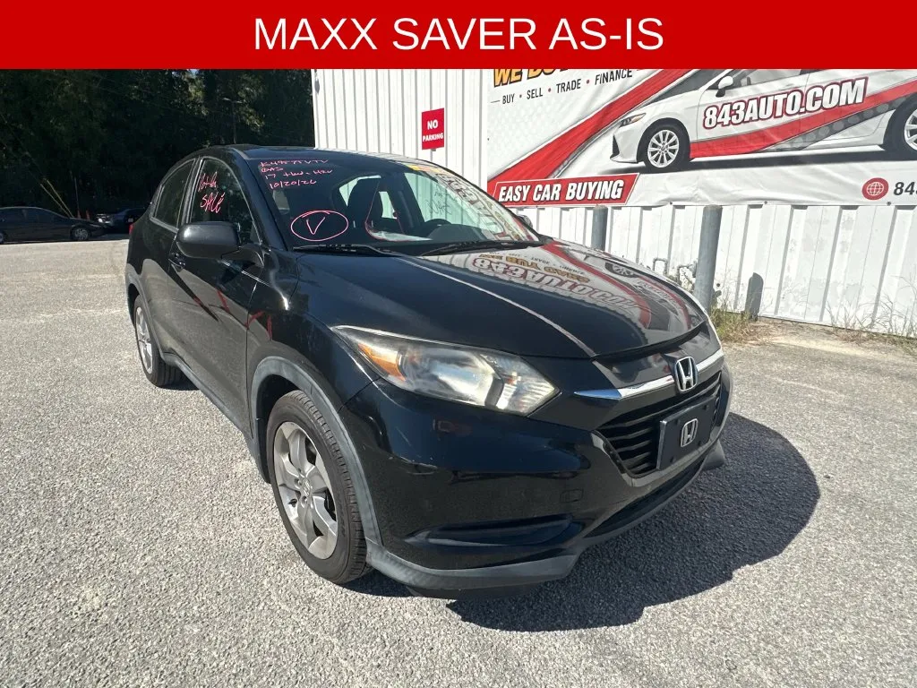 Black 2017 Honda HR-V LX for sale in Summerville, SC