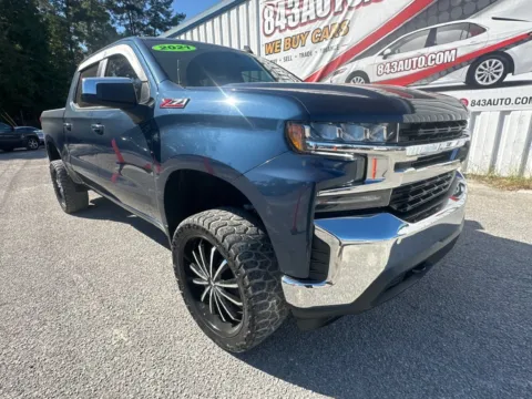 Blue 2021 Chevrolet Silverado 1500 LT for sale in Summerville, SC