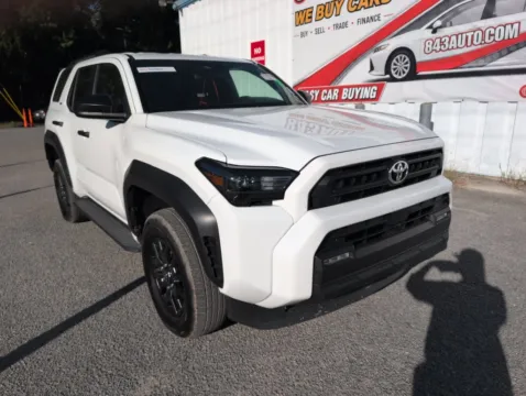 White 2025 Toyota 4Runner SR5 for sale in Summerville, SC