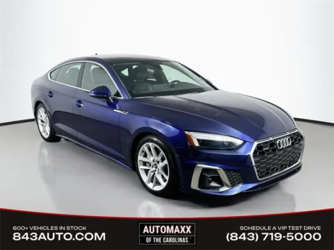 Black 2024 Audi A5 Sportback 45 S line Premium Plus for sale in Summerville, SC