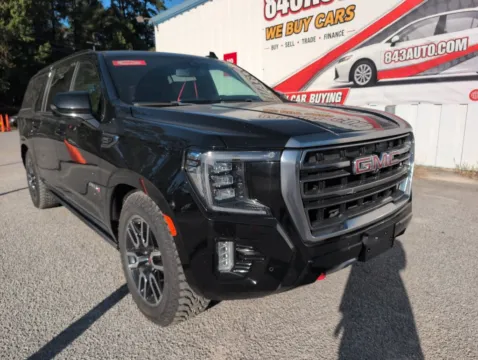 Black 2021 GMC Yukon XL AT4 for sale in Summerville, SC