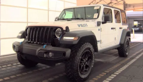 White 2023 Jeep Wrangler Willys 4xe for sale in Summerville, SC