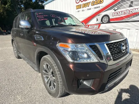 Brown 2020 Nissan Armada SL for sale in Summerville, SC