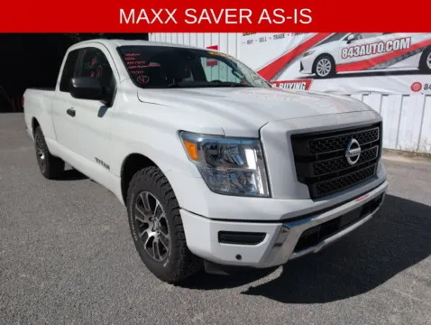 White 2022 Nissan Titan SV for sale in Summerville, SC