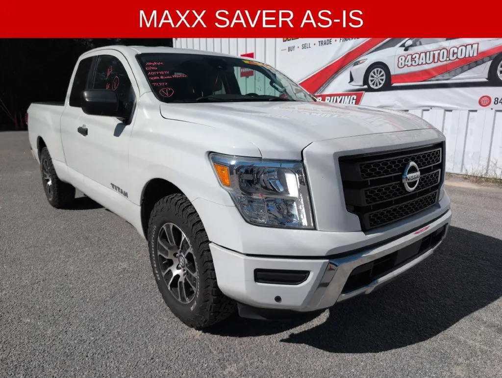 White 2022 Nissan Titan SV for sale in Summerville, SC