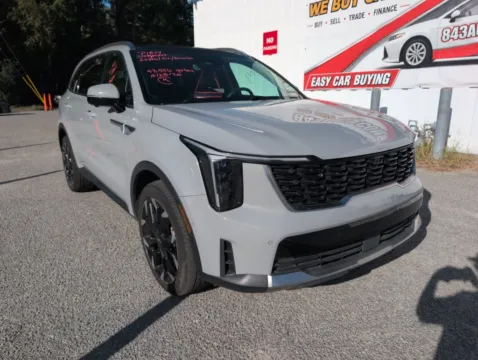 Gray 2024 Kia Sorento SX for sale in Summerville, SC