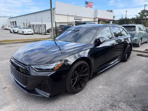 Black 2025 Audi RS 6 Avant performance 4.0T for sale in Summerville, SC