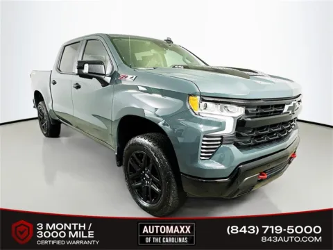 Gray 2025 Chevrolet Silverado 1500 LT Trail Boss for sale in Summerville, SC