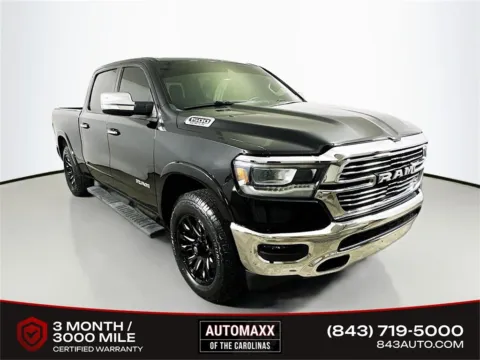 Black 2021 Ram 1500 Laramie for sale in Summerville, SC