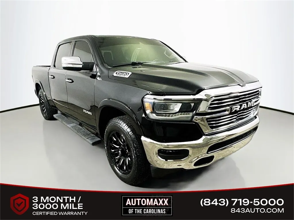 Black 2021 Ram 1500 Laramie for sale in Summerville, SC