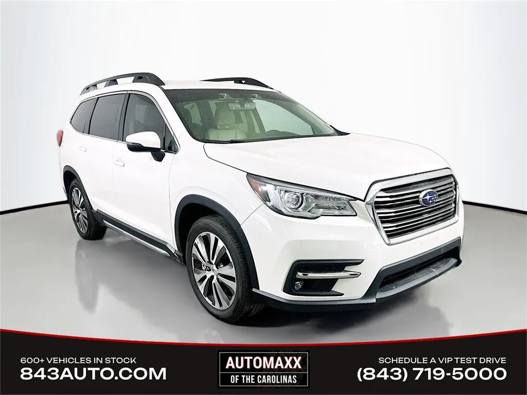 White 2022 Subaru Ascent Limited for sale in Summerville, SC