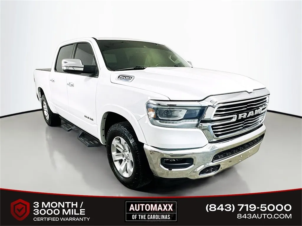 White 2022 Ram 1500 Laramie for sale in Summerville, SC