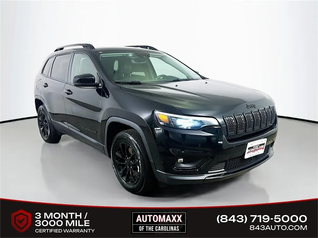 Black 2023 Jeep Cherokee Altitude for sale in Summerville, SC
