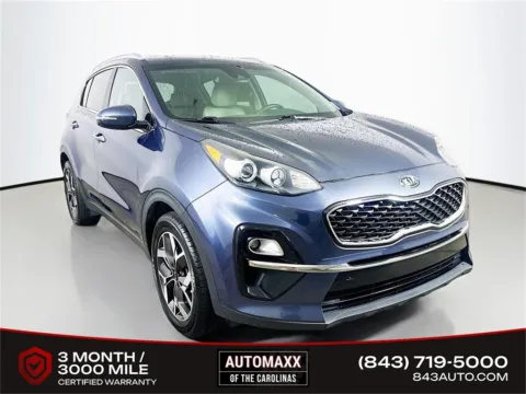 Blue 2020 Kia Sportage EX for sale in Summerville, SC