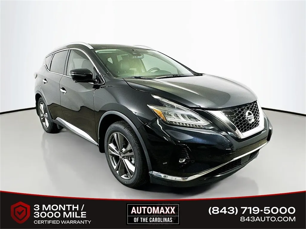 Black 2020 Nissan Murano Platinum for sale in Summerville, SC