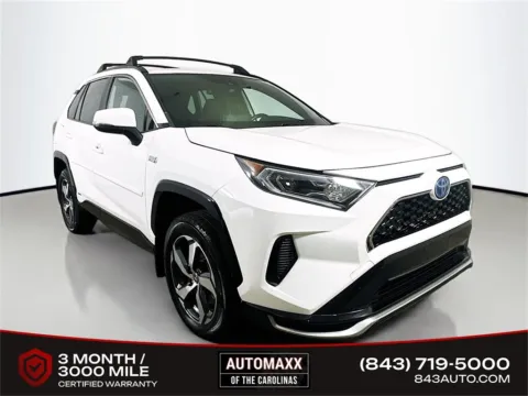 White 2021 Toyota RAV4 Prime SE for sale in Summerville, SC
