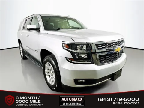 Silver 2020 Chevrolet Tahoe LT for sale in Summerville, SC