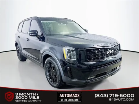 Black 2022 Kia Telluride SX for sale in Summerville, SC