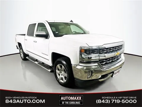 White 2018 Chevrolet Silverado 1500 LTZ for sale in Summerville, SC