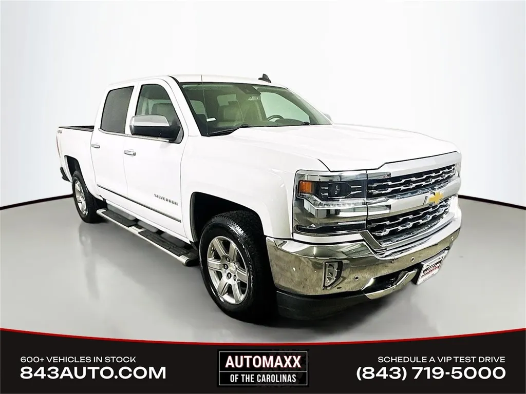 White 2018 Chevrolet Silverado 1500 LTZ for sale in Summerville, SC