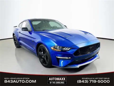 Blue 2022 Ford Mustang GT Premium for sale in Summerville, SC